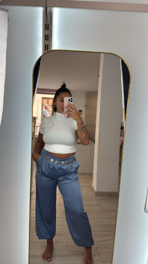 PANTALÓN SATINADO