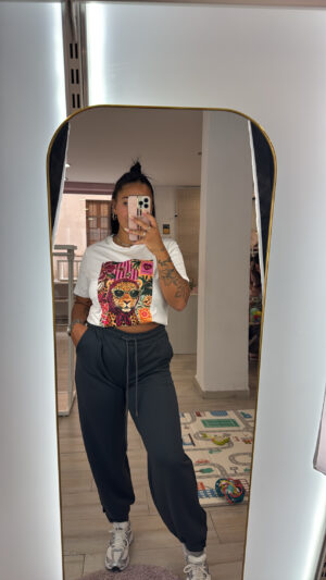 PANTALÓN MOM BOTÓN